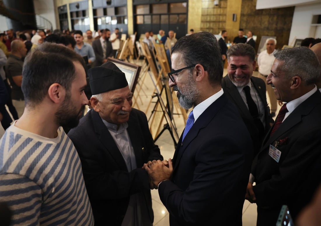 سێیەمین فێستیڤاڵی کەرکوک بۆ هونەری خۆشنووسی کرایەوە