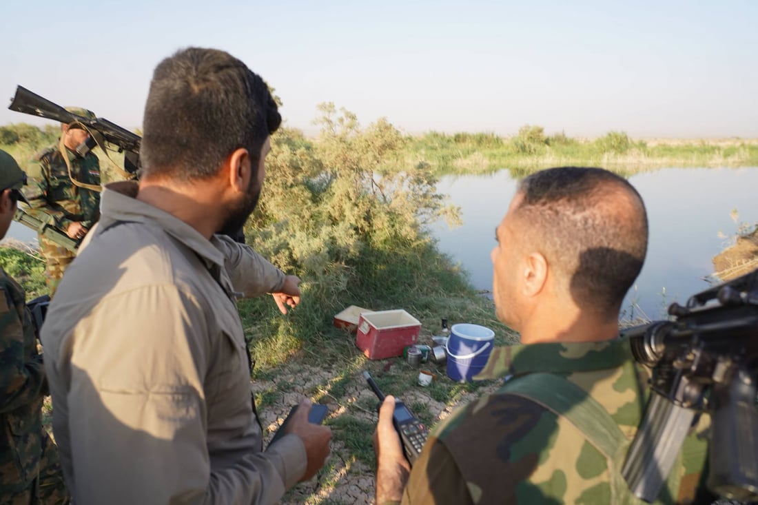 بحيرة حمرين مغلقة.. الحشد يمشط والصيادون غاضبون: قطعتم أرزاقنا
