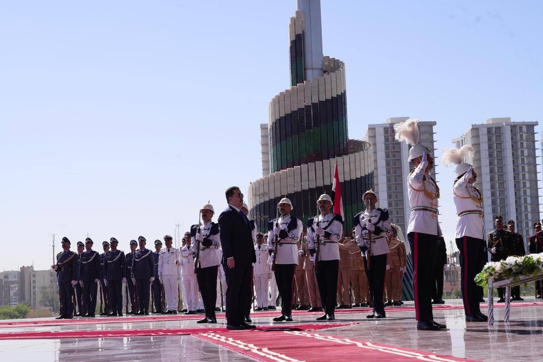 صور: ضريح الجندي المجهول يحتضن مراسم العيد الوطني بحضور السوداني وكبار القادة