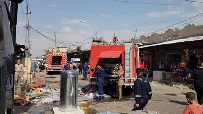 بەرەو جەژنە و کۆگایەکى جلوبەرگى منداڵان سووتا