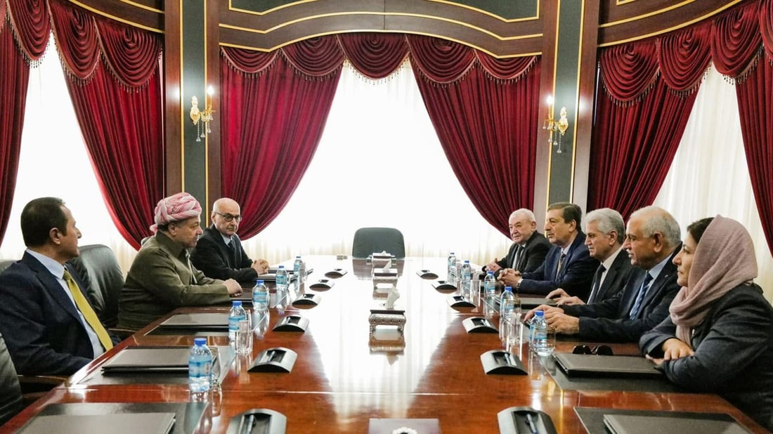 بارزانی پاش کۆبوونەوەی لەگەڵ مەزڵوم عەبدی، لەگەڵ ئەنەکەسە کۆبووەوە