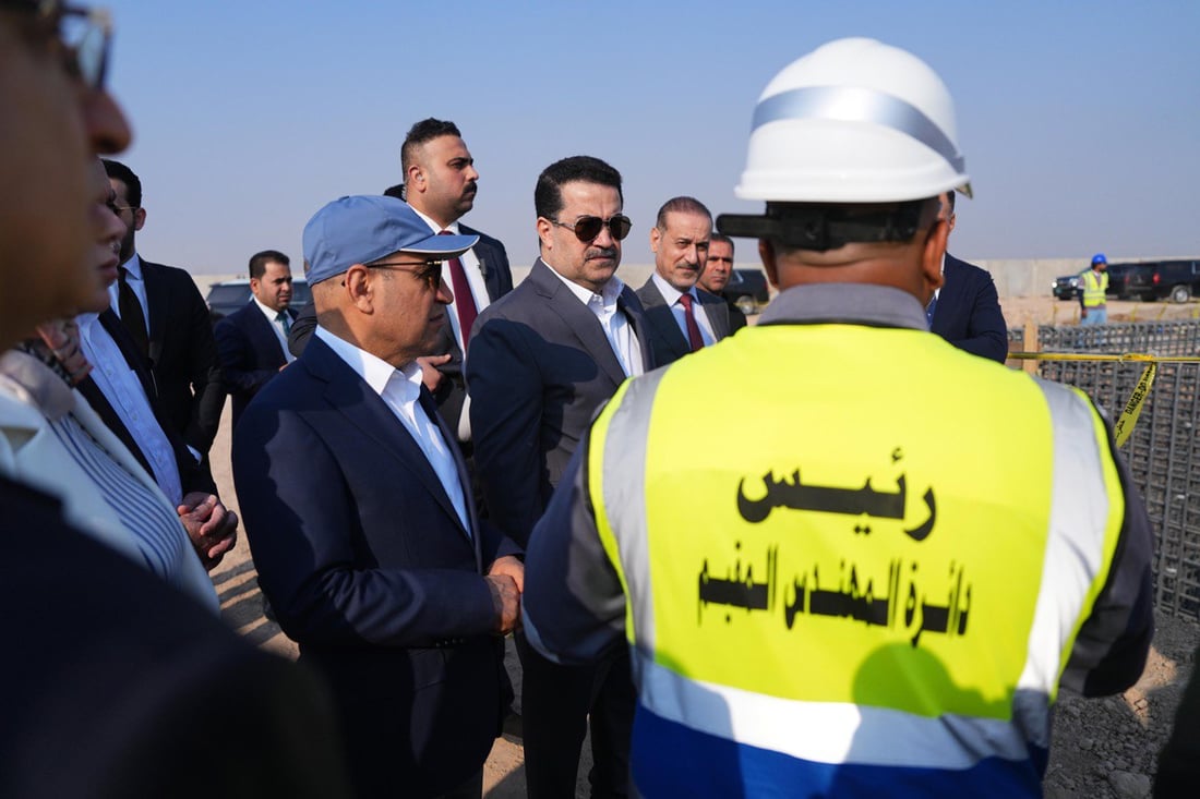 صور: السوداني يتابع الأعمال التنفيذية لمجاري الخالص وبعقوبة