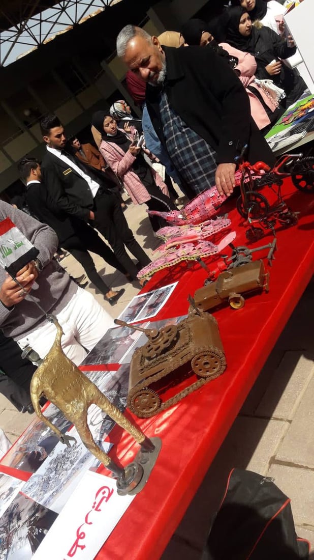 فيل في طويريج وتنّين و”محاولة أسد” من “الهورن”.. سيجعلها حيدر مدينة المجسمات!