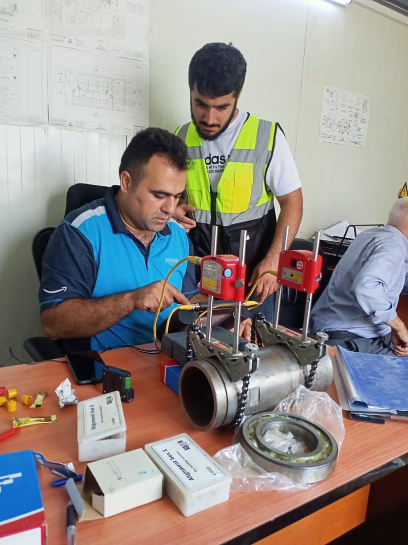 كۆمپانیایەكی بەریتانی مەشق بە ئەندازیار و تەكنیكارانی پڕۆژەكانی ئاو دەكات