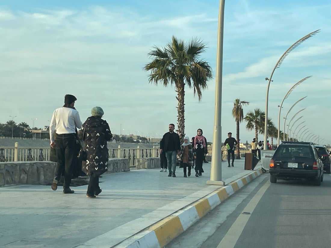 صور: الربيع بدأ في بعقوبة مبكراً.. العوائل خرجت إلى الكورنيش الصاخب والمتنزهات