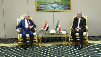 Iraqi, Iranian presidents stress mutual relations during Ashgabat peace forum