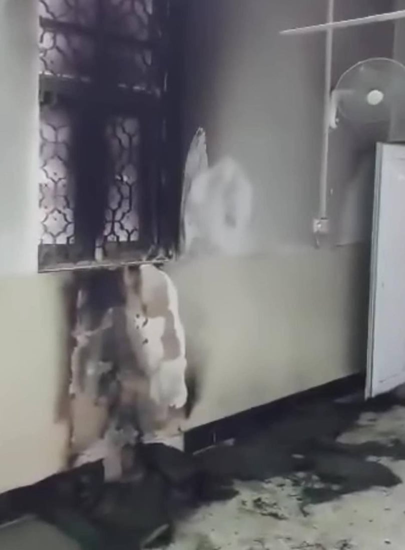 احتراق ثاني جامع في بلدروز.. والخطباء يطالبون بحماية المساجد