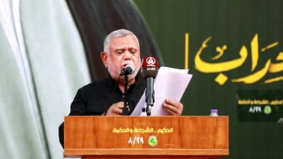 Hadi al-Amiri says Iraq weapons policy is domestic decision, rules out clash with factions