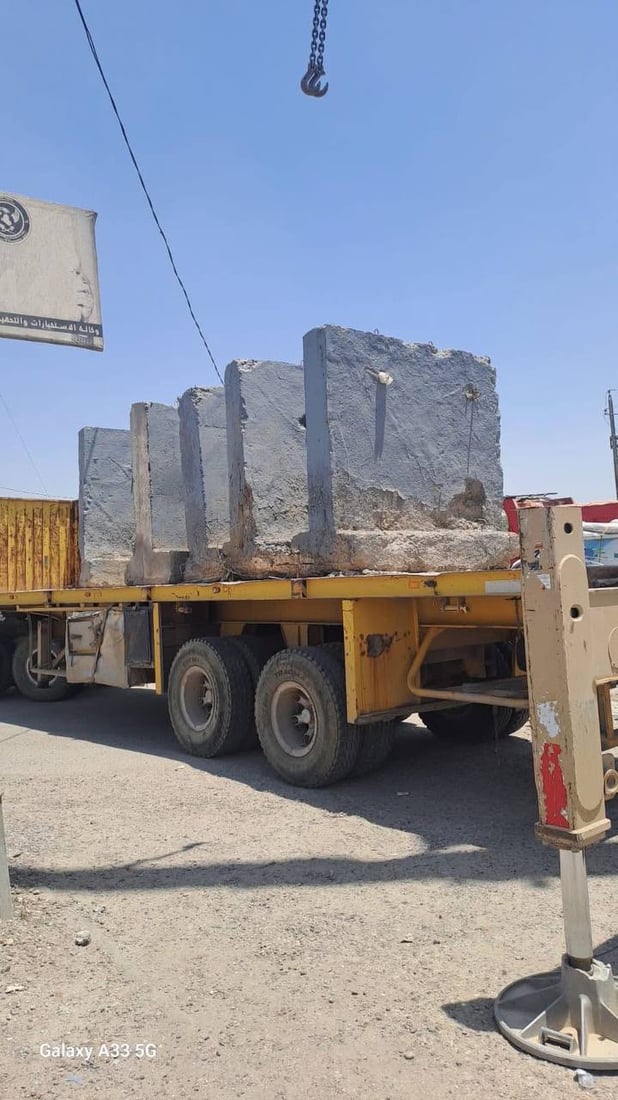 عمليات بغداد ترفع الكتل الكونكريتية من سيطرة “أبو غريب الجديد”