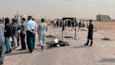 دانیشتووانی گوندی کەورگۆسک دژی دانەمەزراندن گردبوونەوە و رێگایان گرت