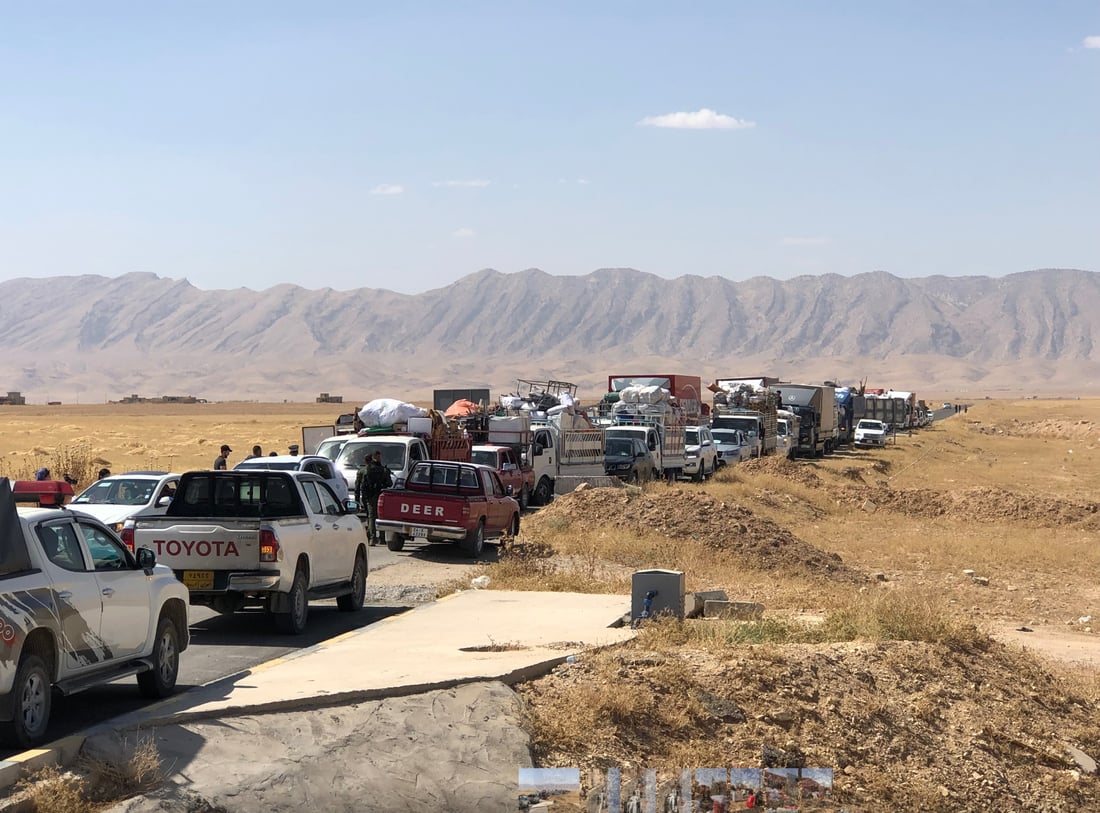 صور: عودة 450 سنجارياً إلى دياره بعد محنة الـ 8 سنوات.. الجيش يعد بكل التسهيلات