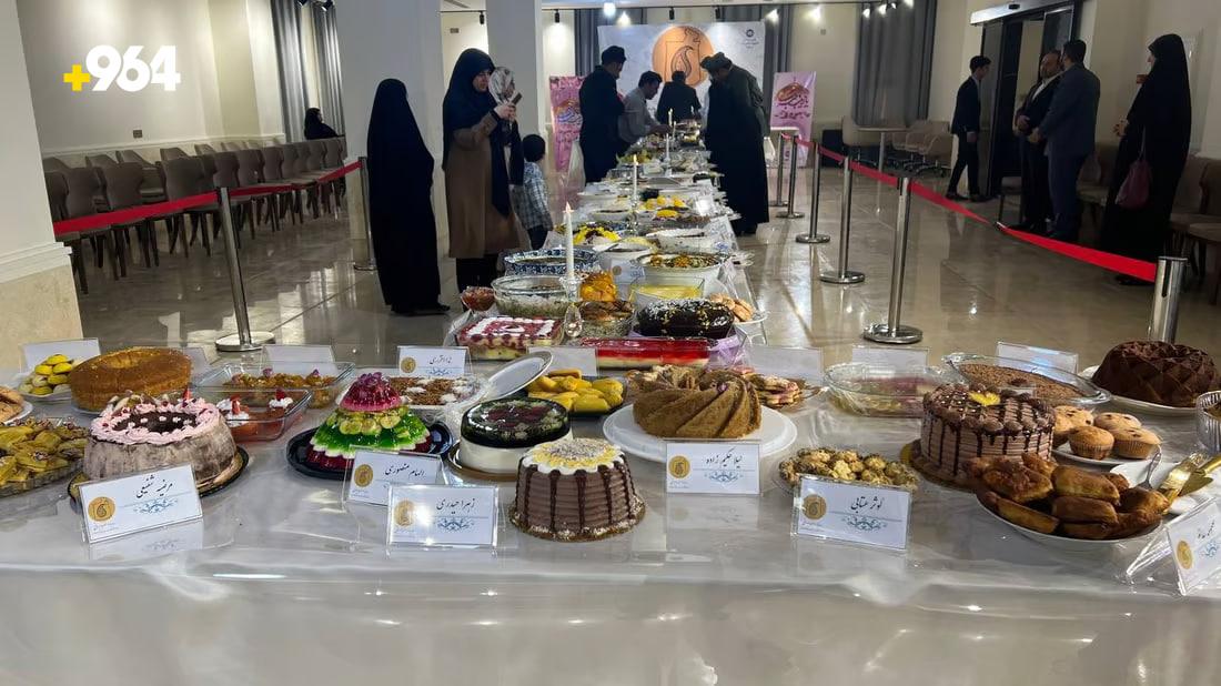Iranian women in Baghdad showcase culinary skills in traditional cooking competition