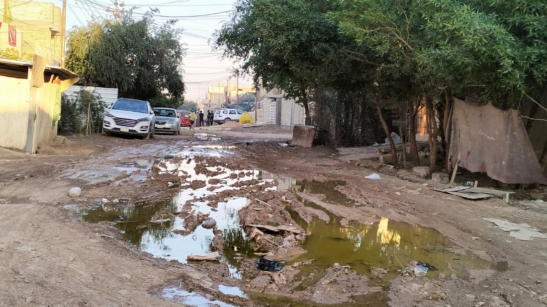 صور: هذه المنطقة البغدادية خارج الحياة منذ 20 سنة.. مختار الولداية يتحدث لفريق 964