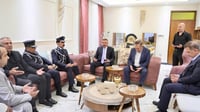 وفد برئاسة وزير الداخلية يزور أسرة المهندس بشير خالد