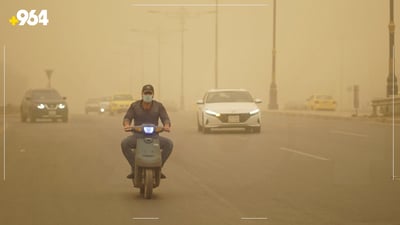 لە عێراق خۆڵ و لە هەرێم باران دەبارێت