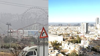 لە شەکرە شار خۆر و لە شارە حەیاتەکە بەفر