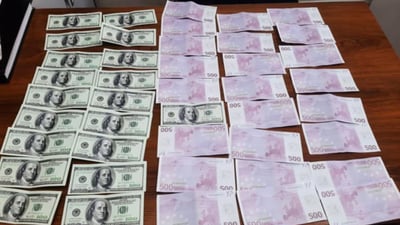 Two arrested at Kele crossing with counterfeit euros and dollars