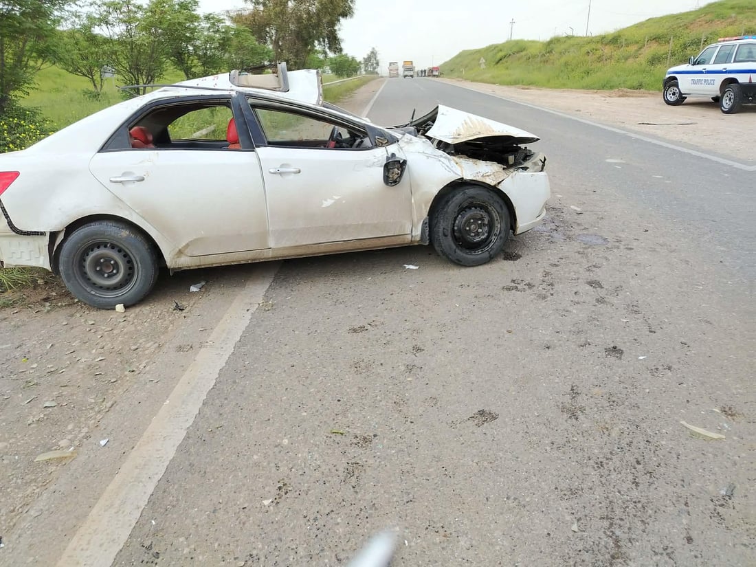 ئۆتۆمبێلێک وەرگەڕا؛ هاوڵاتییەک گیانی لەدەستدا و کەسێکیش بریندارە