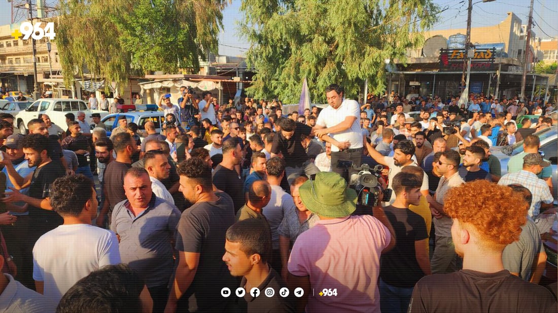 تەقە بەسەر خۆپیشاندەرانی رەحیماوا دەکرێت