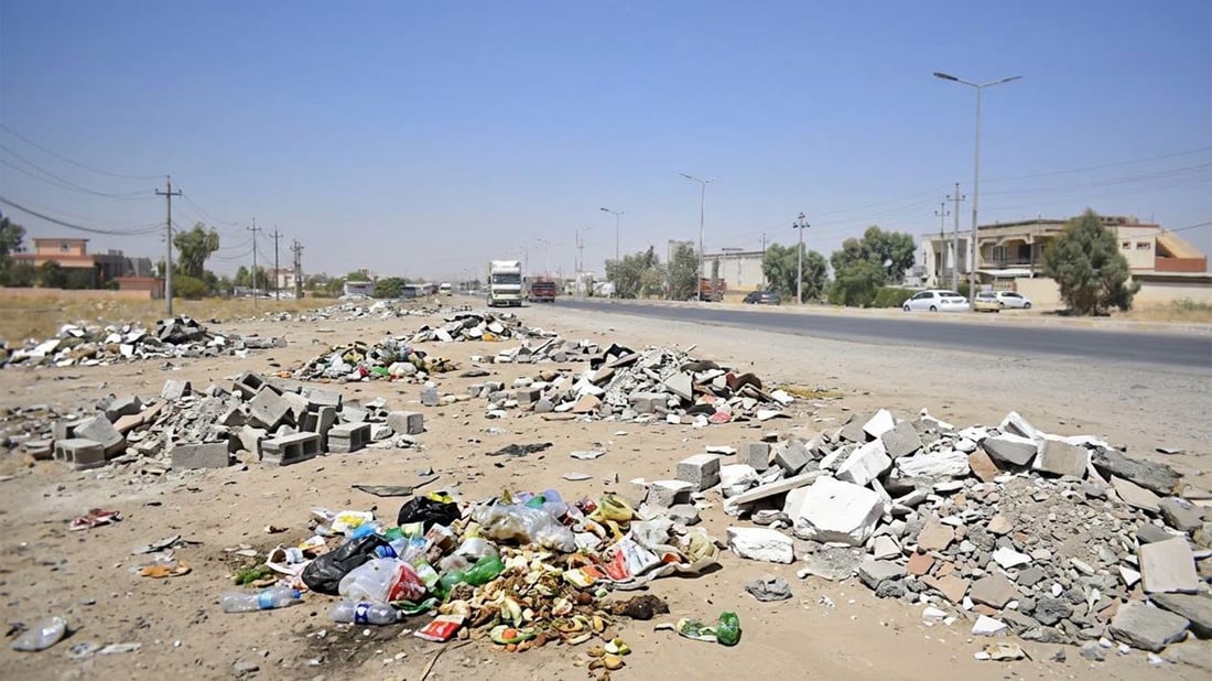 لە مەخموور سزای خۆڵ رشتی سەر شەقام 300 هەزار دینارە