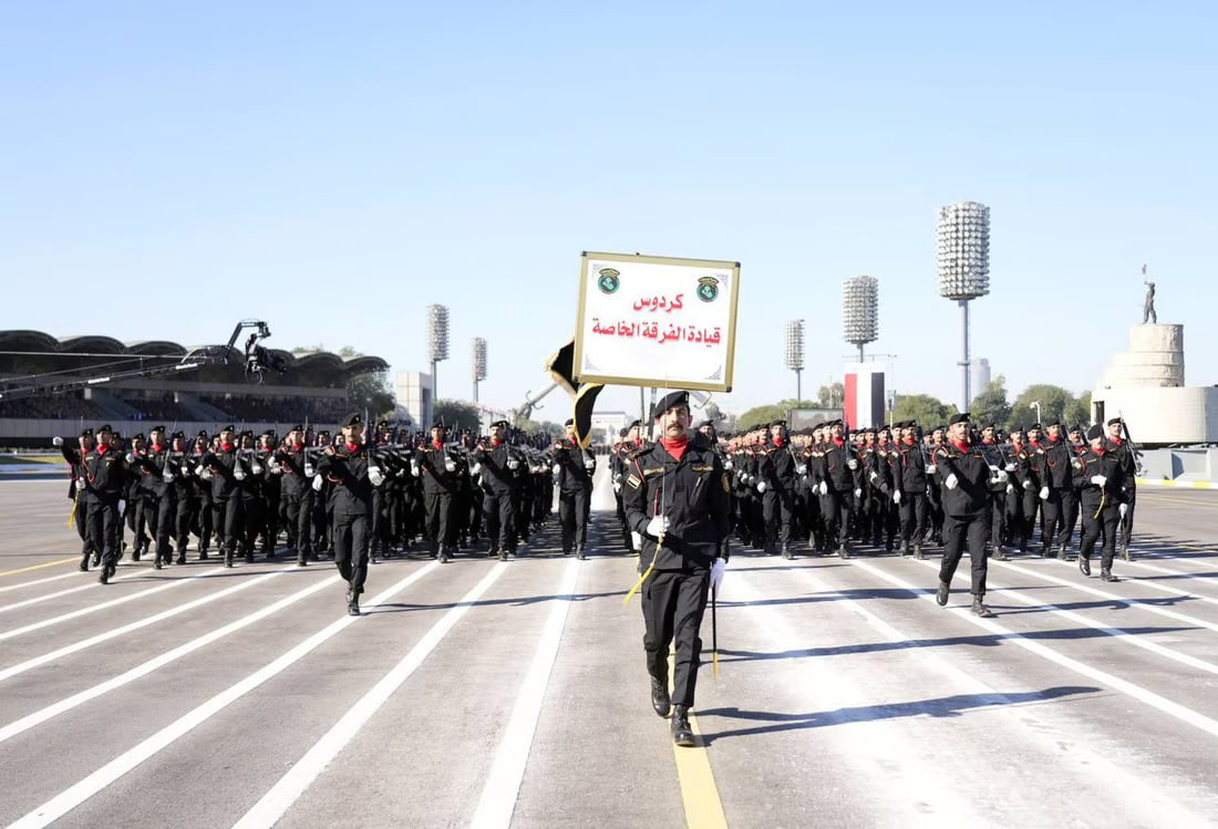PM attends Iraqi army’s 103rd anniversary parade