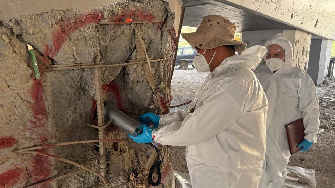 Iraq nuclear authority says radioactive contamination at Baghdad bridge is contained