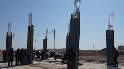 بناغەی باڵەخانەیەک لە کەرکوک رووخێنرا