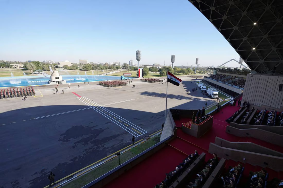 PM attends Iraqi army’s 103rd anniversary parade