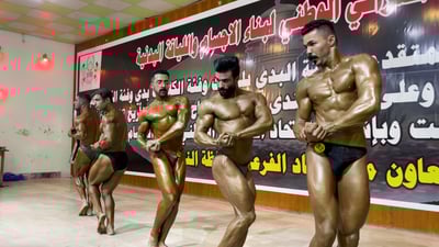 فيديو: النجف تنام جيداً وتأكل جيداً لتهزم كربلاء بكمال الأجسام