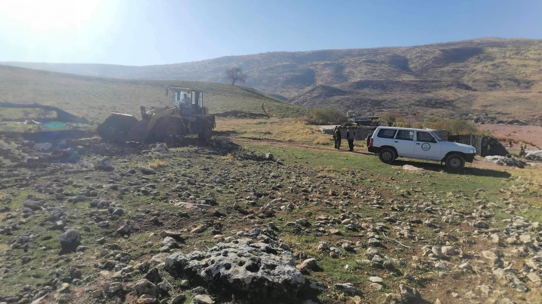 گوندی مۆرتکە رێگاکانیان بۆ پاراستنی سروشت داخست