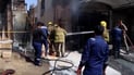 النار مشتعلة فوق الماء والإطفاء تسيطر أخيراً على حريق تل الرمان