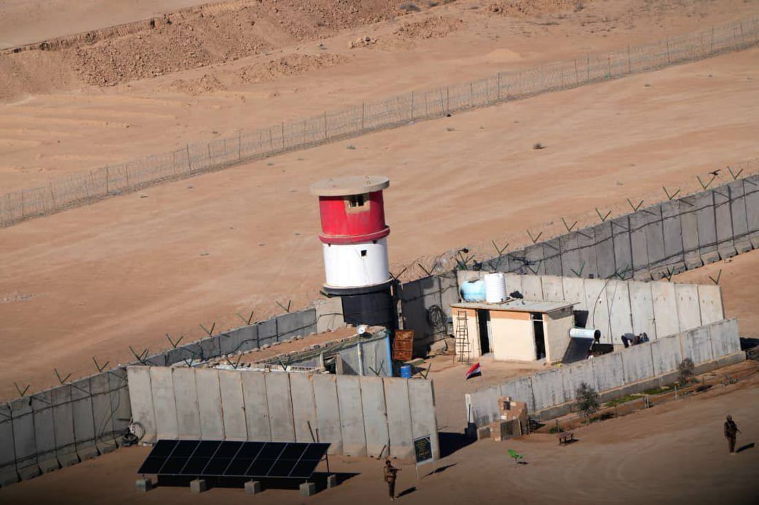 صور: السوداني يستطلع الشريط الحدودي مع سوريا من الجو