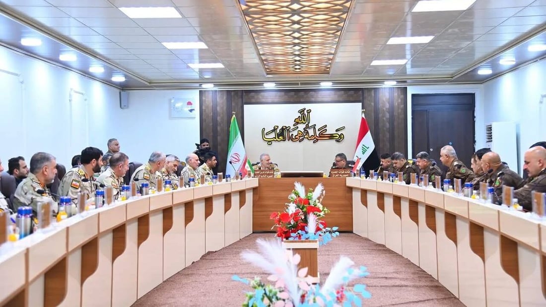 اجتماع عراقي – إيراني لضبط الحدود ومنع التسلل والتهريب