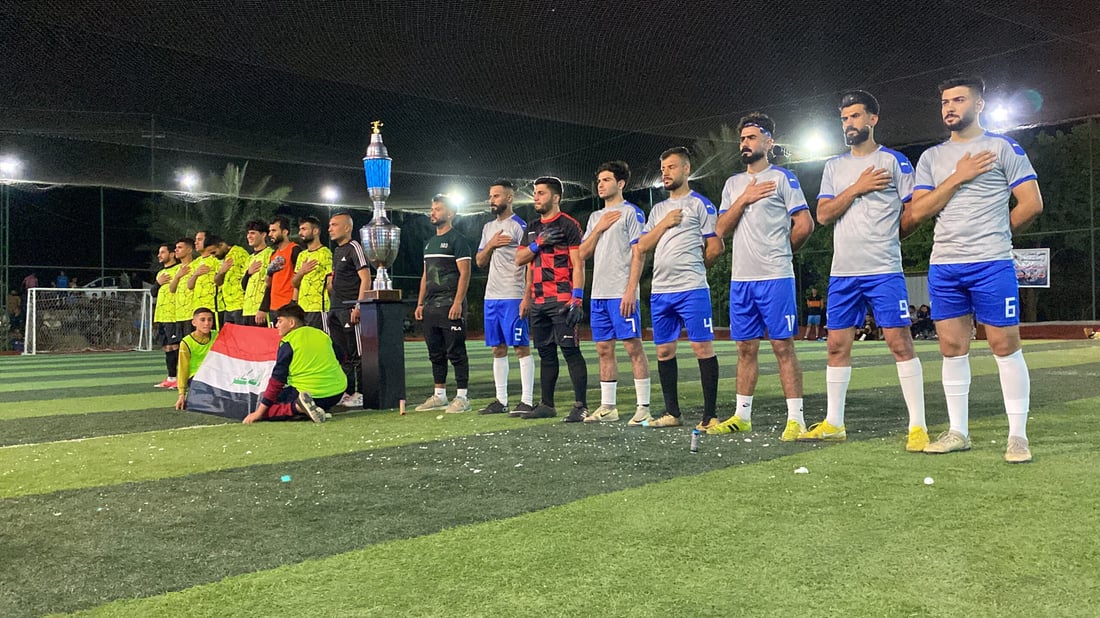 عيد غير سعيد لفريق “دعبلة” بنهائي كأس الشيخ “زعيان” للخماسي في هيت