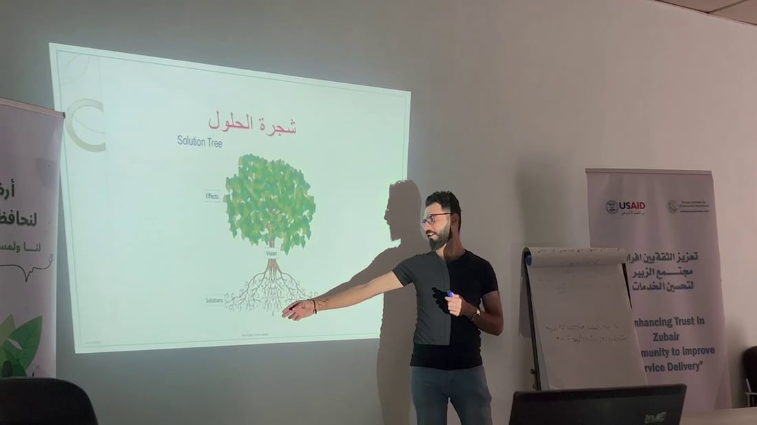 الفتيان والفتيات في الزبير يراقبون أداء الحكومة بحملات تخص الخدمات (فيديو)