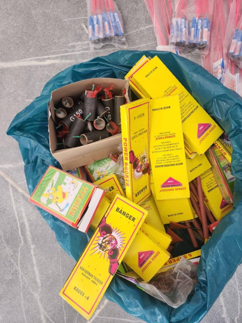Security forces seize fireworks in Qaladze ahead of Newroz, Eid celebrations