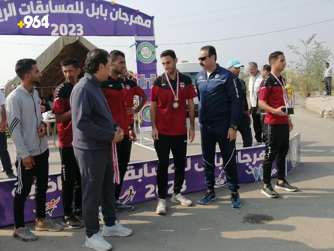 Marathon and cycling competition unites Babylon and Baghdad