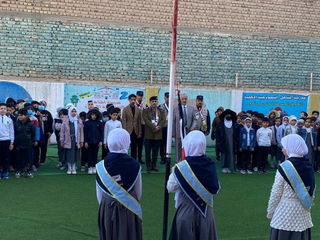 صور: الشرطة المجتمعية تجري جولة في مدارس السماوة للتحذير من المخدرات