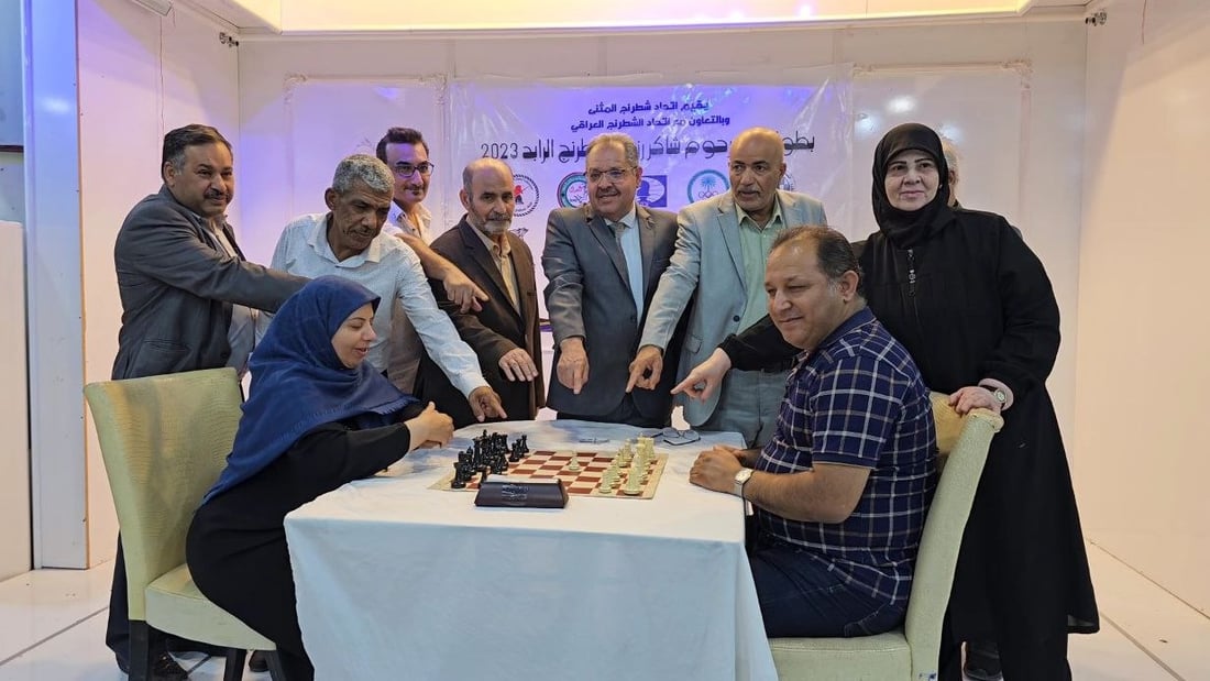 حسمها “المنيجر”.. إيراني يحقق لقب شطرنج السماوة ثم بغدادي وكربلائي (صور)