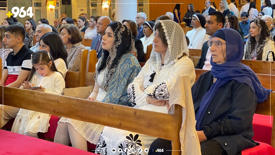 کریستیانەکانی سلێمانی جەژنی قیامەیان بەرز راگرت