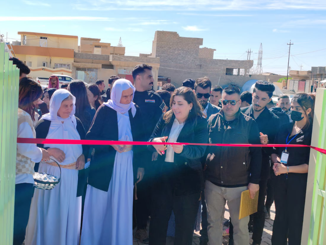 Rojhilat Garden opens in Sinjar, symbolizing community resilience
