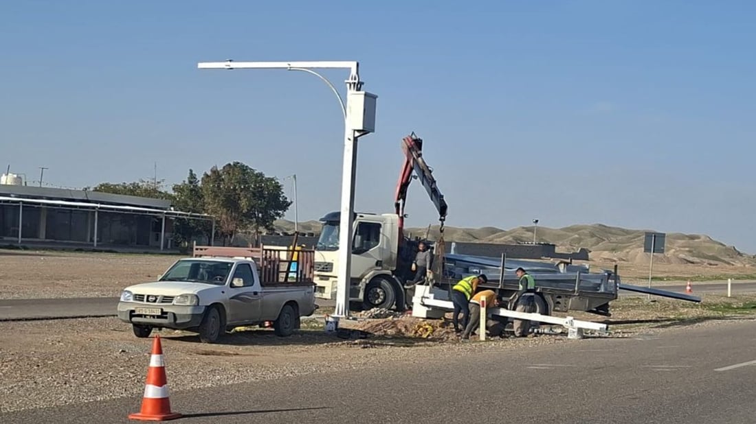 36 کامێرای خاڵ بۆ خاڵ دادەنرێت