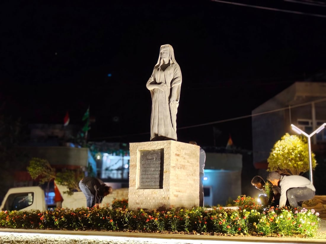 له‌ هەریر رێکخستنەوە و  نۆژەنکردنەوە بۆ پەیکه‌ری خانزاد میری سۆران كرا