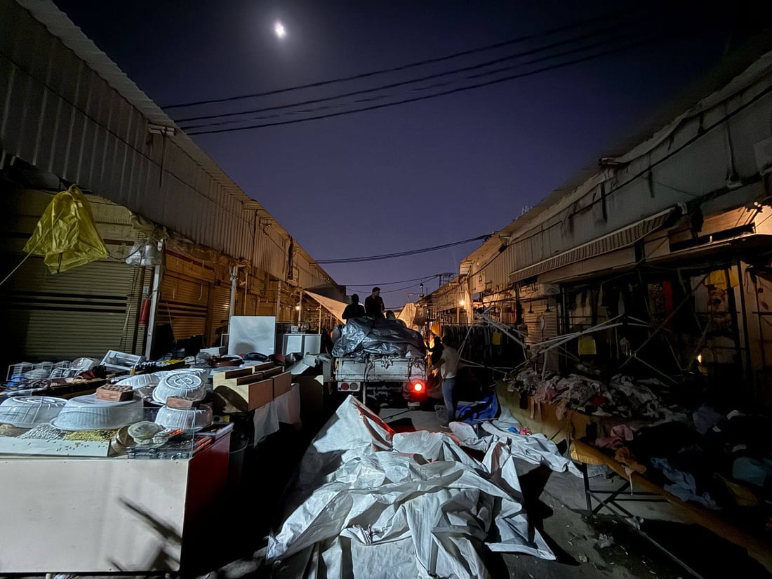 هەڵمەتی رێکخستنەوەی بازاڕی لەنگە بەردەوامە