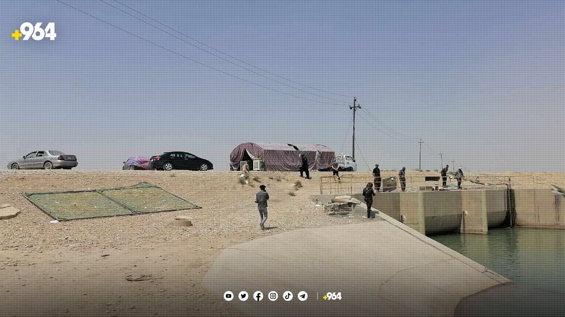 لە ئاودا دیارنەماوە و خانەوادەکەی خێمەیان هەڵداوە بۆ دۆزینەوەی