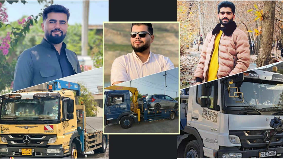 بە کرێنەکانیان ئۆتۆمبێلە لەکارکەوتووەکانی لافاوەکەی چەمچەماڵیان گواستەوە