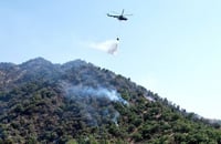 دارستانەکانی سنووری باشماخ ئاگریان گرت