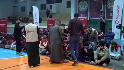 البوقويدر يتربع عرش المحيبس في سامراء ويحتفل وسط ألف متفرج