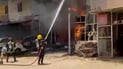 أكثر من 10 فرق تطوق نيران “الدوشمة” بالحي الصناعي في النجف