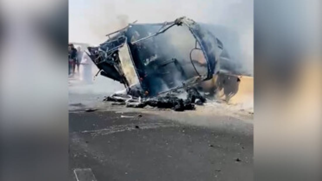 Dhi Qar declares three days of mourning after bus crash kills 21